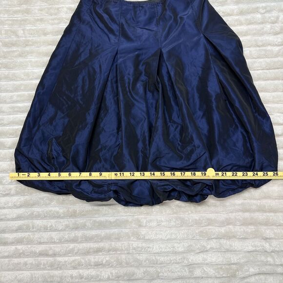 Talbots Petites Women Blue Skirt Size 2 - Picture 5 of 8